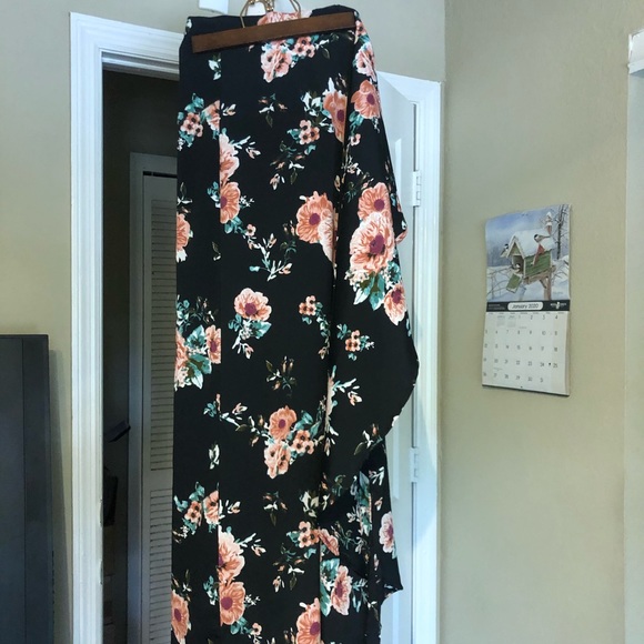 Floral Wraparound Skirt - Picture 1 of 1
